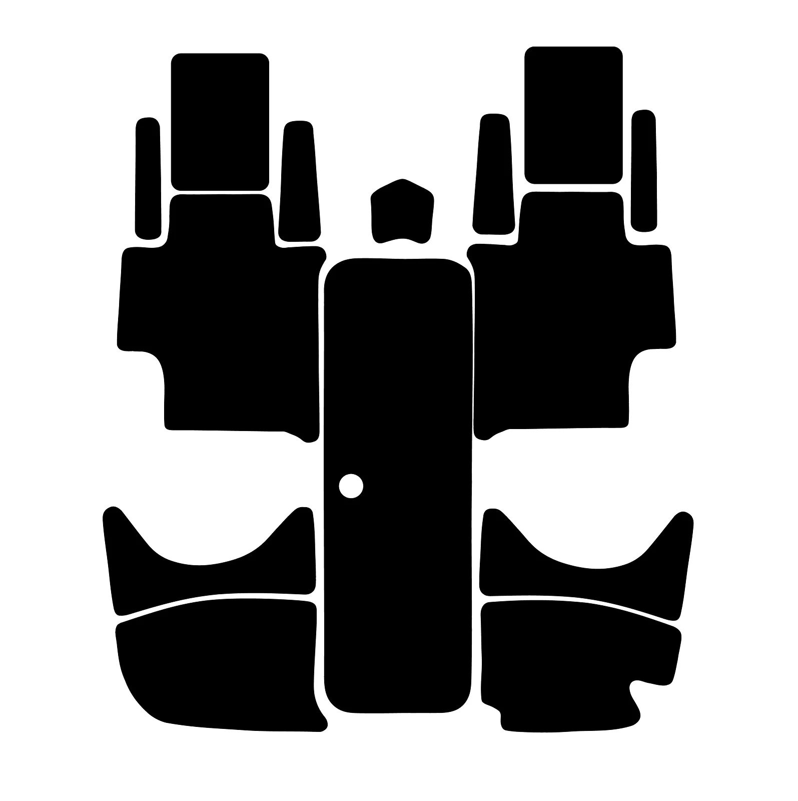 1999-2000 Speedster SK Interior Mat Kit for Sea-Doo