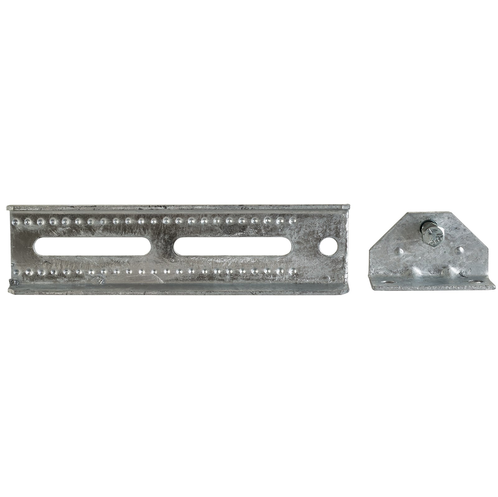 Galvanized Trailer Swivel Bolster Bracket 10" Long - Image 3