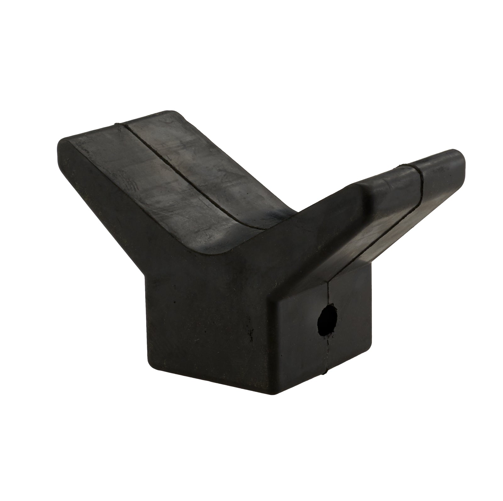 3 Inch Rubber Bow Stop with 1/2 inch Shaft for Boat Trailer Shaft Y style - Image 2
