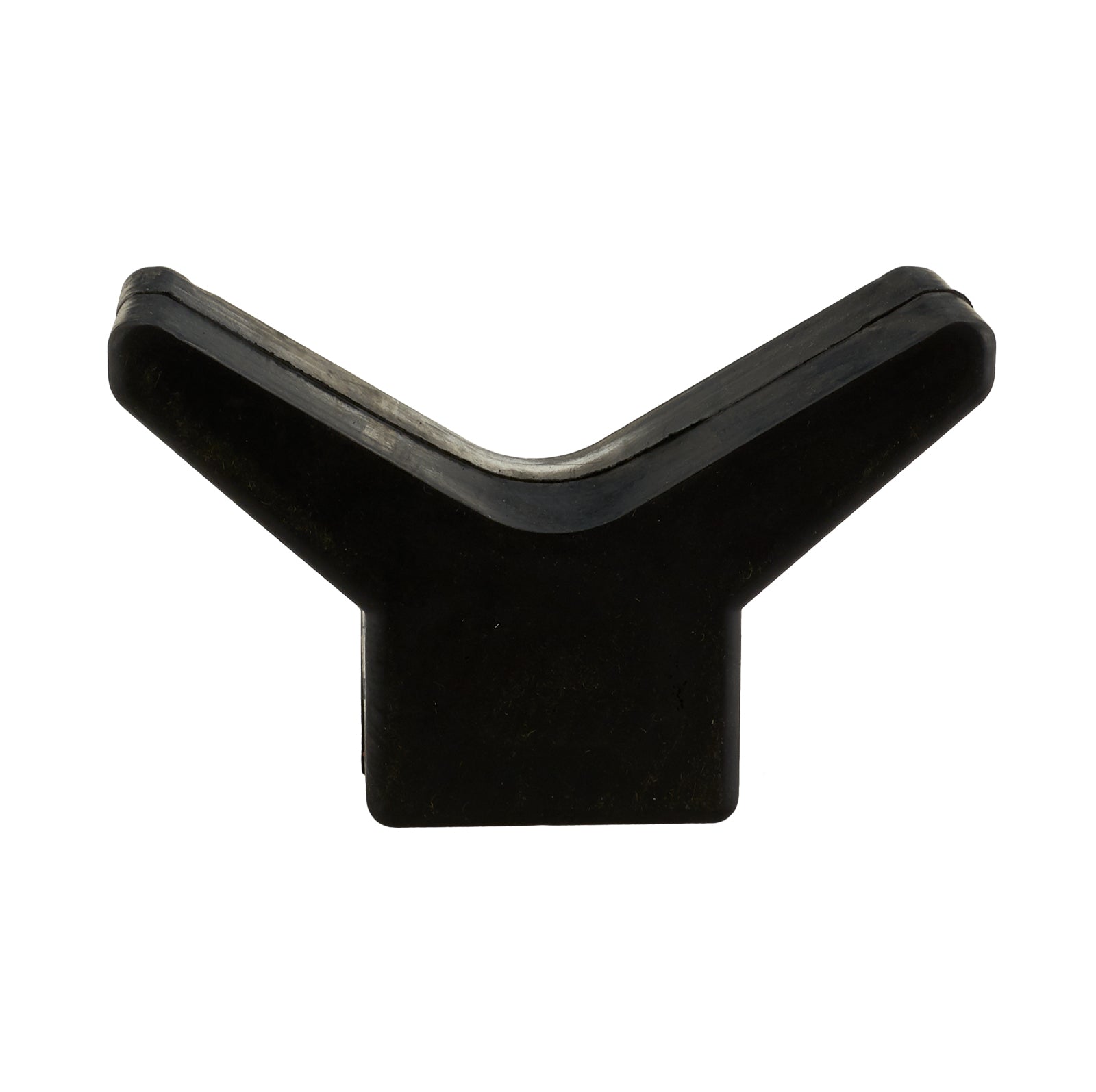 3 Inch Rubber Bow Stop with 1/2 inch Shaft for Boat Trailer Shaft Y style - Image 3