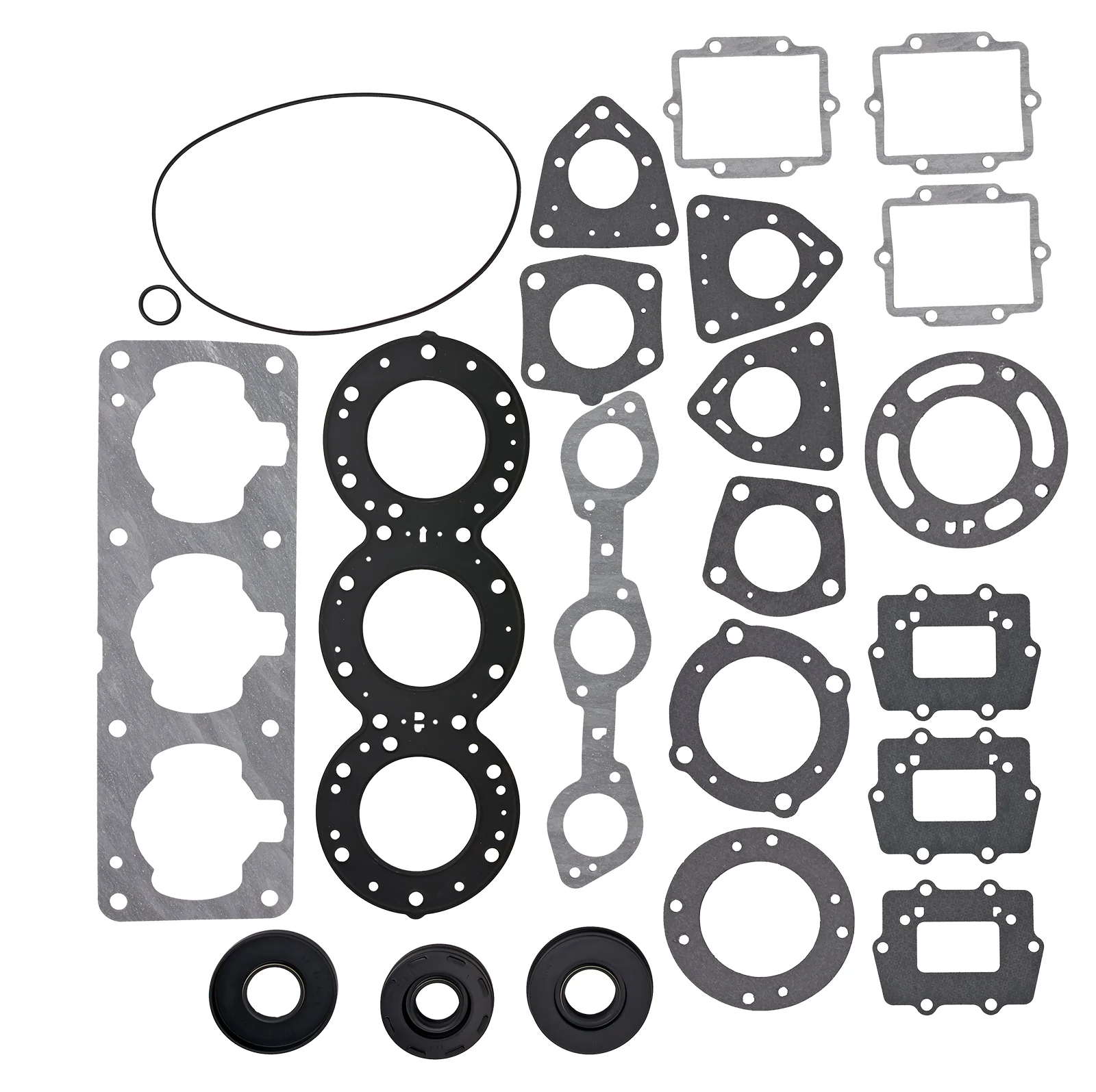 Complete Gasket Kit Fits Kawasaki STX STS 11004-3713 11060-3752 ZXI