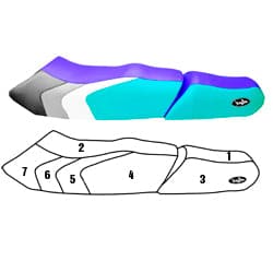 BlackTip Jetsports Custom Seat Cover for Yamaha Wave Venture 1997-1998