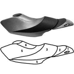BlackTip Jetsports Custom Seat Cover for Yamaha WaveRunner FZR 2009-2011